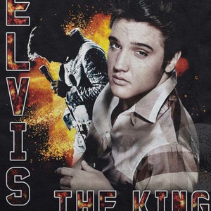 Elvis the king png Young Elvis Presley png Tribute Rock Roll idol One for the money song hit USA Singer song writer legend