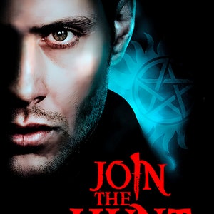 Dean Winchester png Supernatural DTF Download Gift For Women and Man Superhero Birthday gift Idea