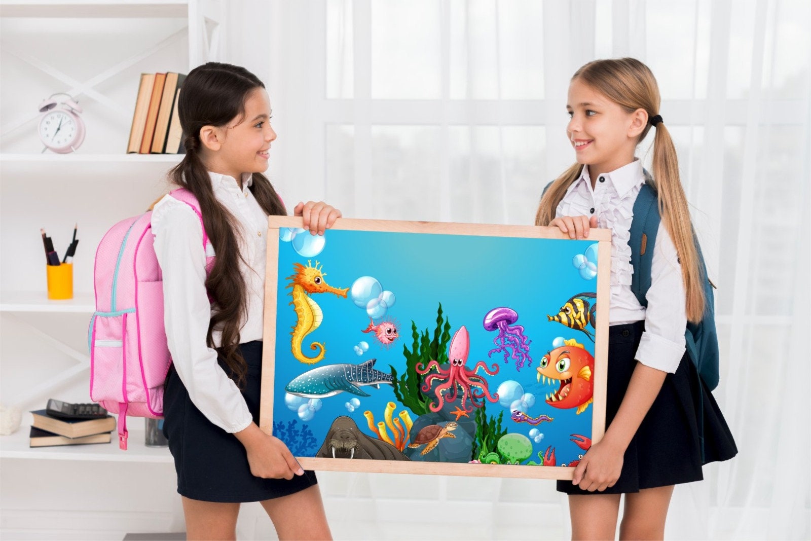 Sea Animal Clipart, Sea Animal Clip Art, Sea Creatures Cliparts, Fish