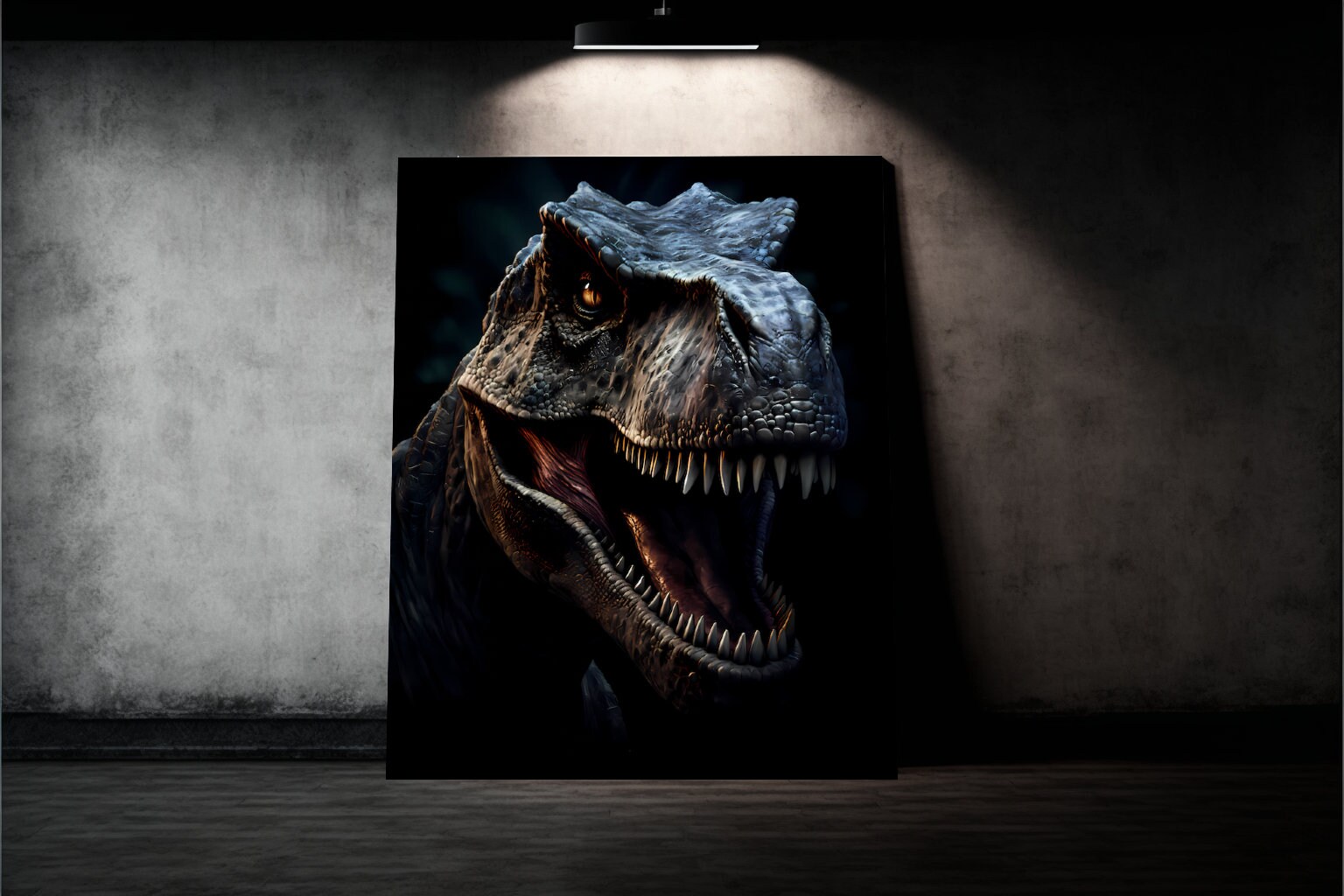 Artley Prints - Wall Art per camera da letto - Stampe di dinosauri