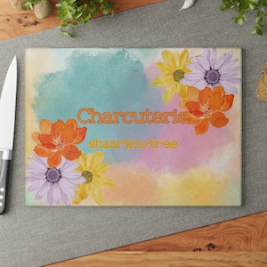Charcuterie Glass Cutting Board