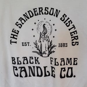Black Flame Candle Sweatshirt