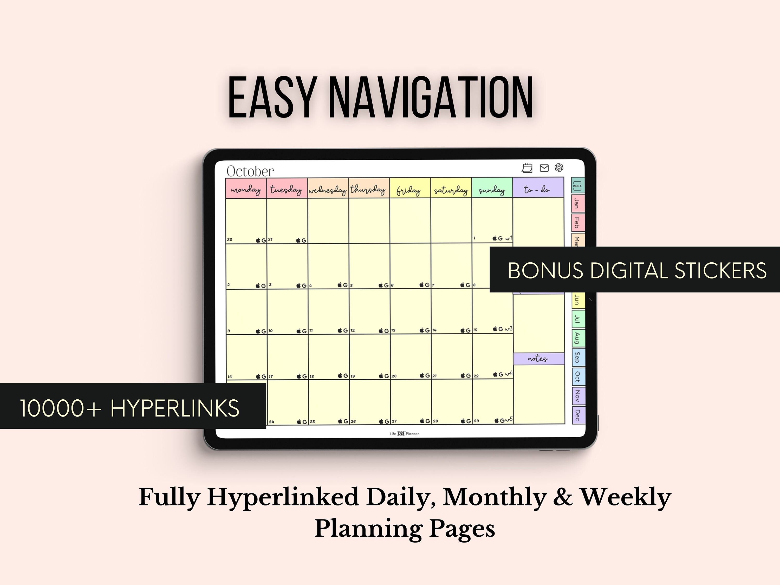 2024 Goodnotes Digital Planner With Apple Calendar Integration