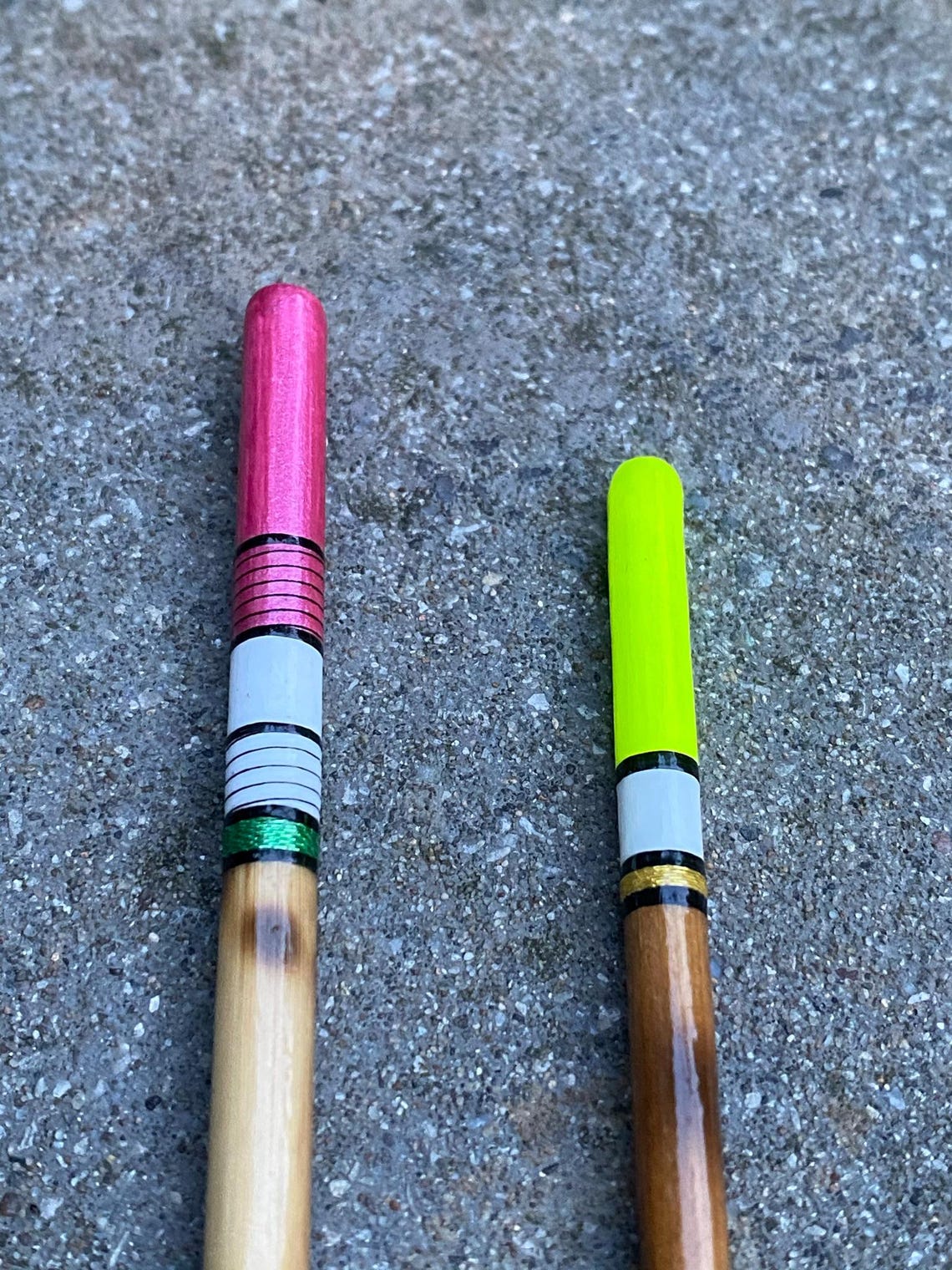 A Pair of JRB Handmade Traditional Style Scorched Reed Wagler Floats ...