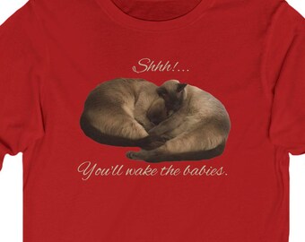 Sleeping Cat  Long Sleeve Shirt | Real Cat Art