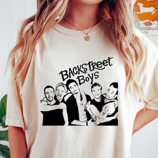 Comfort Colors BackStreet Boys 90s Shirt | 90s Boy Band Shirt | BSB T shirt