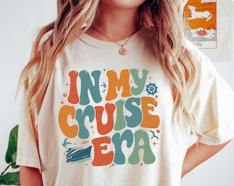 Comfort Colors In My Cruise Era Shirt, Funny Vacation Tee, Family Cruise Gift, Cruise Travel Tshirt,Cruise Trip, Cruise Crew , Cruise Lover