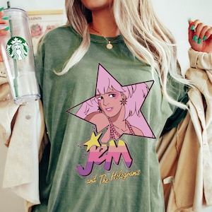 Jem and The Holograms Shirt| 80s Nostalgia Good Vibes Shirt| Jem Holograms Tv Series Shirt| 80s Clothes| 80s Birthday Party | I Love The 80s