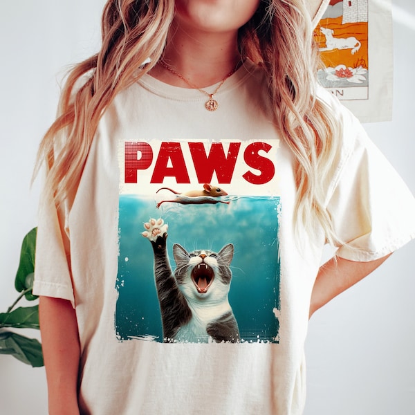 Jaws Shirt Comfort Colors - Etsy
