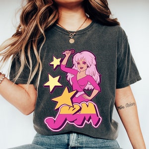 Jem and The Holograms T-Shirt: 80s Nostalgia Comfort Colors Tee