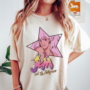 Jem and The Holograms Shirt| 80s Nostalgia Good Vibes Shirt| Jem Holograms Tv Series Shirt| 80s Clothes| 80s Birthday Party | I Love The 80s