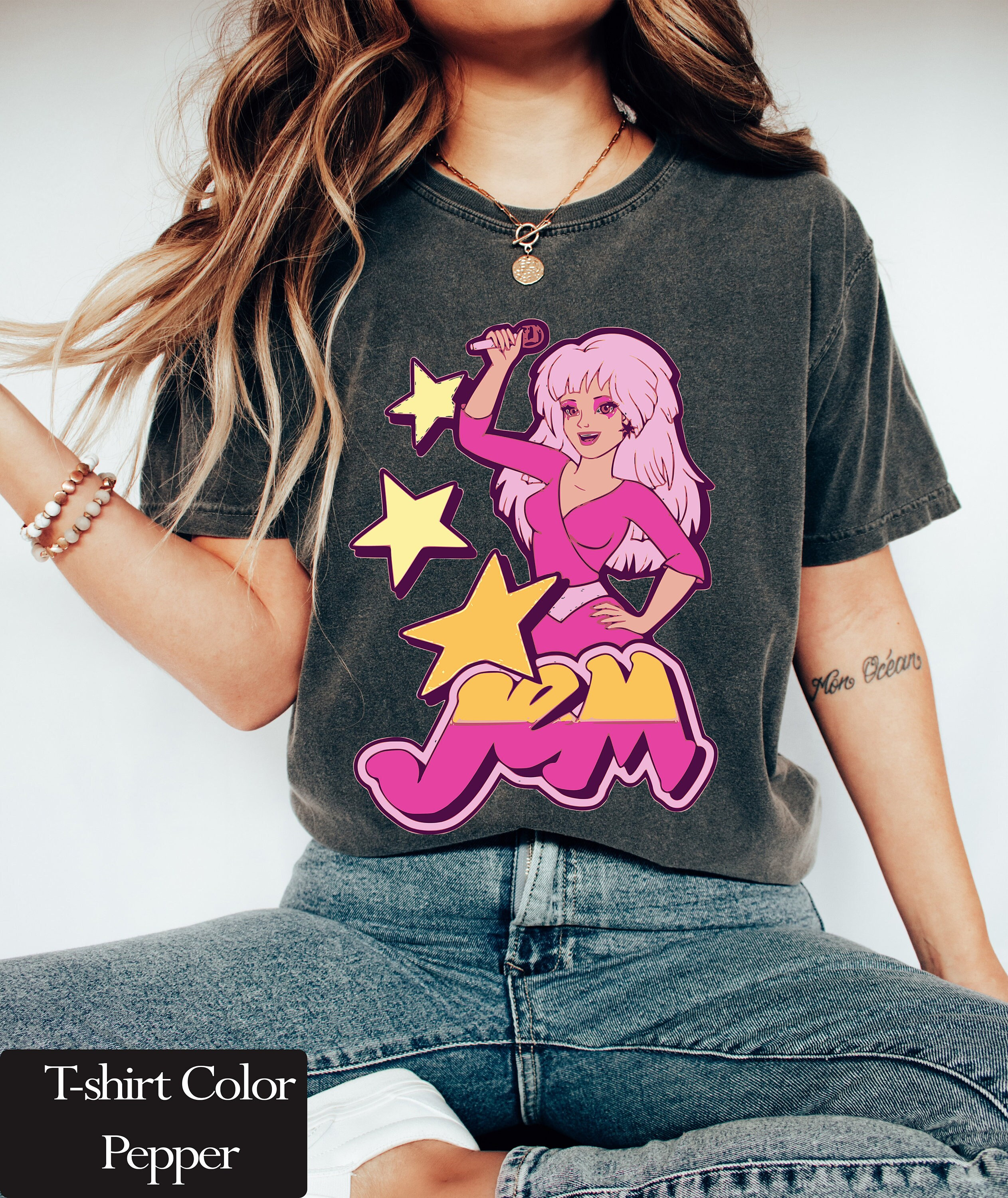 Jem and the Holograms Shirt| 80s Nostalgia Good Vibes Shirt