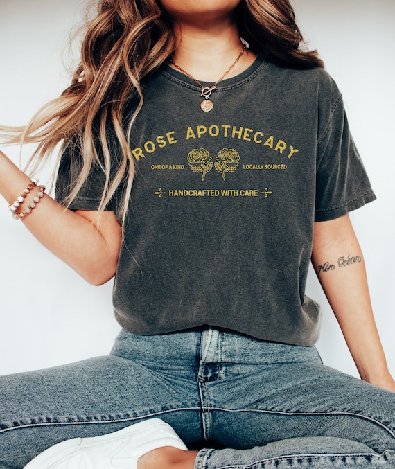 Rose Apothecary Locally Sourced Tshirt Gift Tee Rose Apothecary Locally Sourced Tshirt Gift Tee