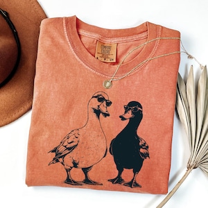 Duck Shirt - Vintage 90s Mallard Graphic Tee