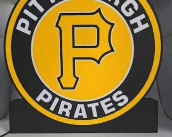 Pittsburgh Pirates Baseball LED Sign - Reacts to live games | Lumealert