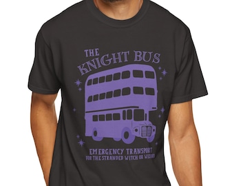 Wizarding Bus T-shirt | Wizarding World | Wizard Shop | HP Fan Gift | Potterhead |