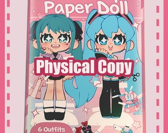 Hatsune Miku Paper-Doll Activity Book - PHYSICAL COPY