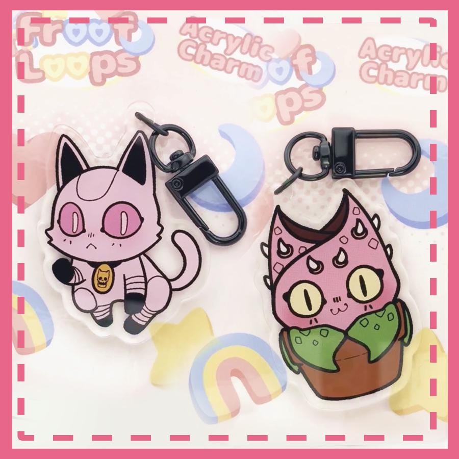 Yoshikage Kira Keychain - Etsy