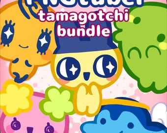 Tamagotchi PNGtuber Avatar | Set of 5