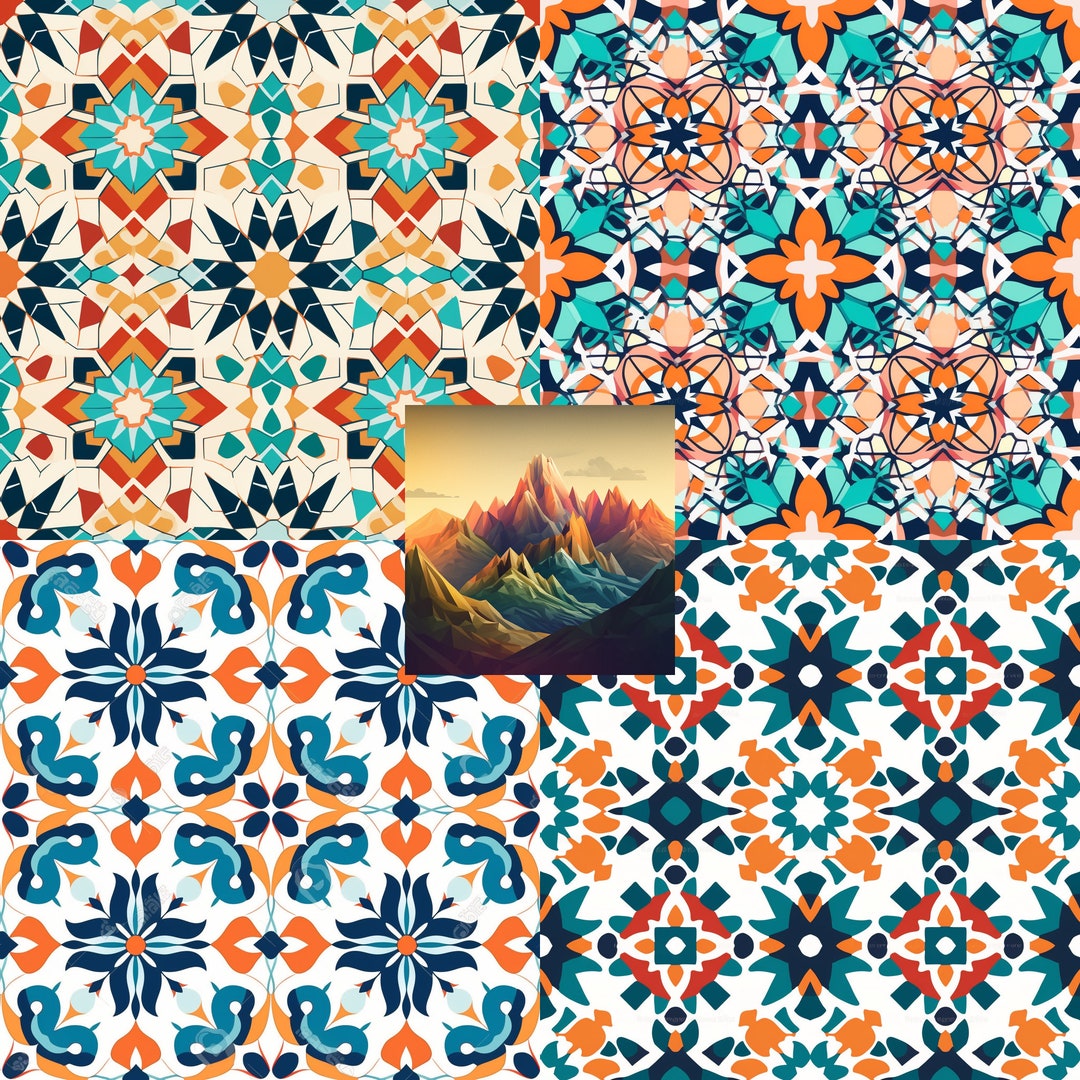 Marrakesh Mosaic Masterpieces A Collection of Vibrant Etsy