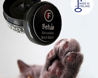 Natural Birch Paw Balm – Healing Skin Salve for Pets, Humans, Dry Paws (Finland)