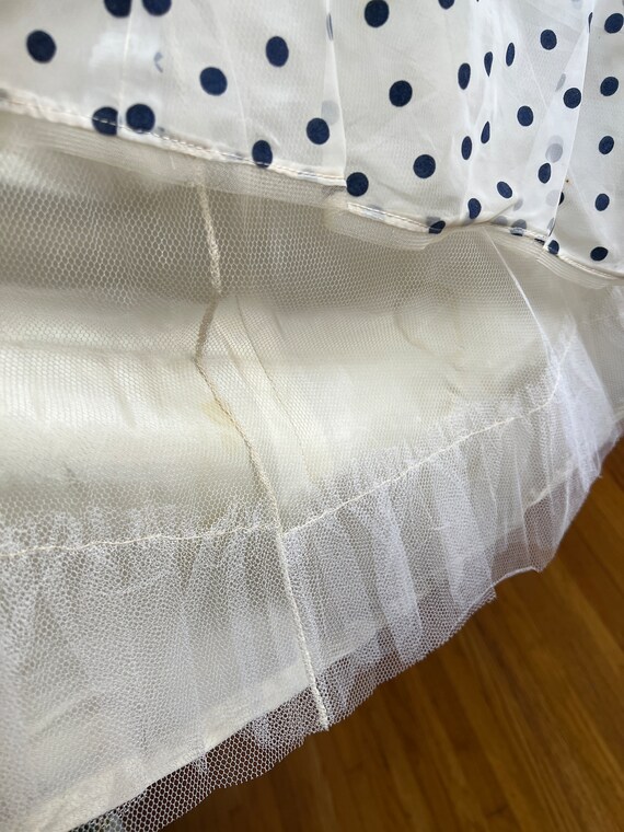 Classic Dot Gown - Blue main image 1