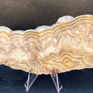 Mexican Crazy Lace Agate | Unpolished Slab | 113 Grams