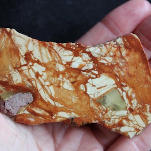 RARE Morrisonite Picture Jasper Unpolished Slab | 50 Grams