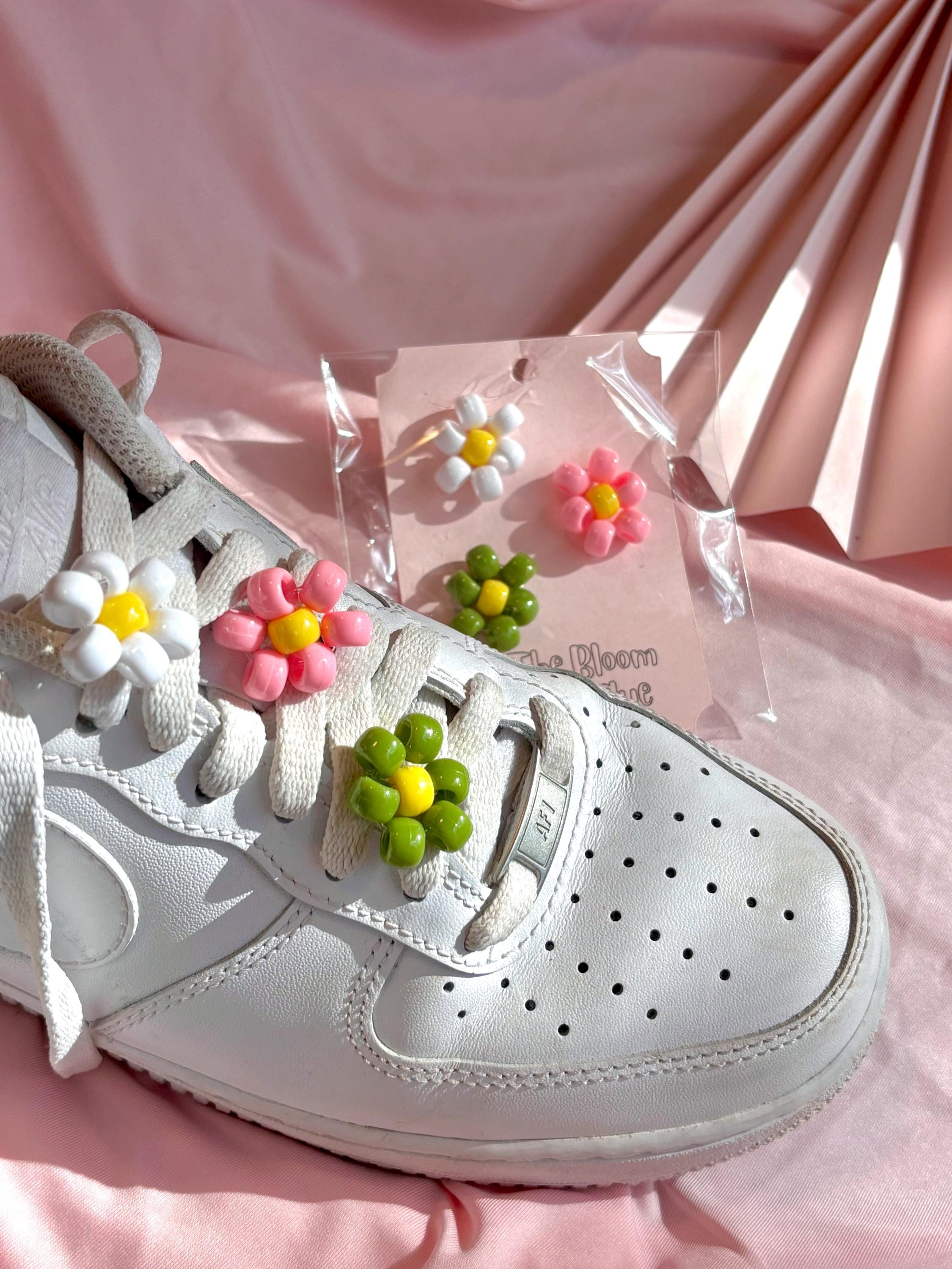 Pastel Flower Nike Shoes