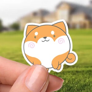 Shiba Inu Hunde Sticker / Chunky Tier Sticker / Chunkymals Collection