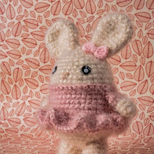 stuffed toy, toy, knitting toy, knitting, crochet, amigurumi, ballerina bunny, kid&#39;s toy