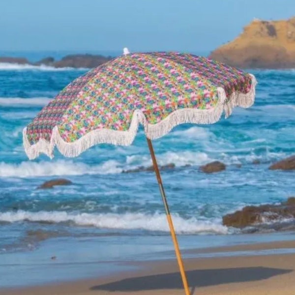 Rainbow Gypsy Beach Umbrella
