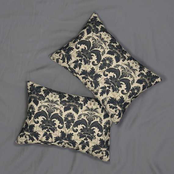 Gothic Home Decor Damask Cushion Gothic Pillow Victorian 