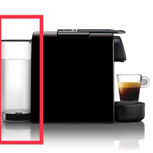 Water Tank/Container with lid Nespresso Essenza Mini D30 Replacement