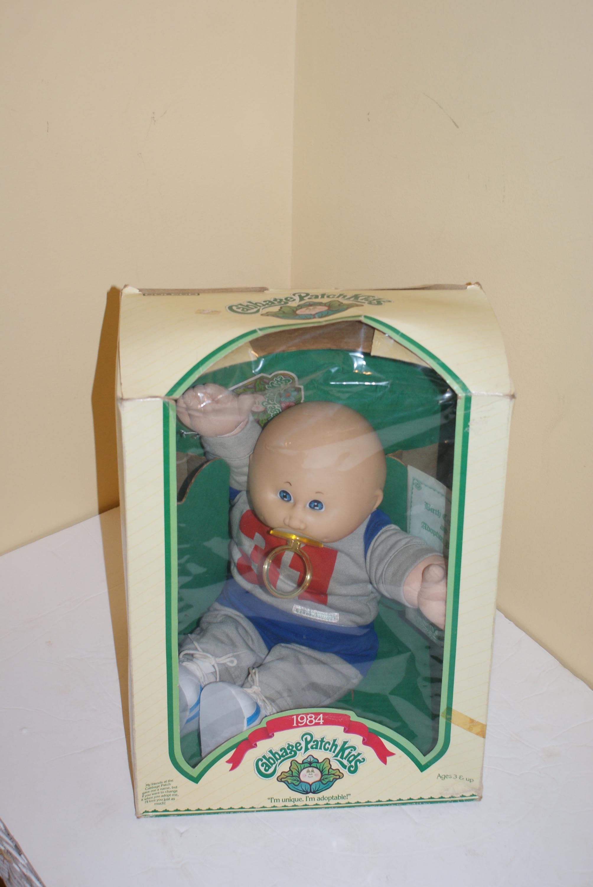 Adorable Cabbage Patch Doll W/pacifier New in Original Box