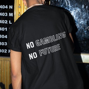 Camiseta de póquer, camiseta de juego de cartas, camiseta de casino, ropa de juego, regalo para amantes del póquer, camiseta gráfica unisex