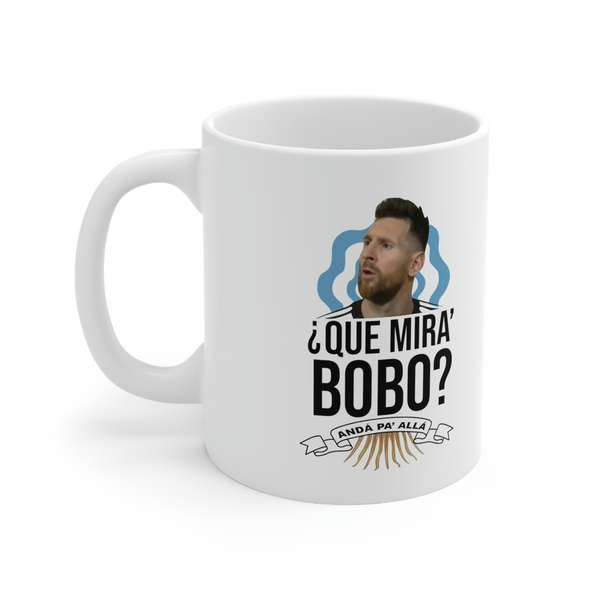 Messi que mira' bobo? messi cup argentina futbol world cup taza messi