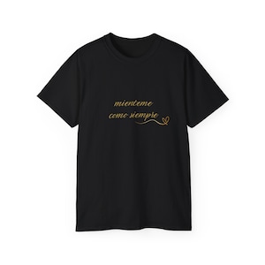 Luis Miguel t shirt mienteme como siempre luis miguel tour 2023/2024