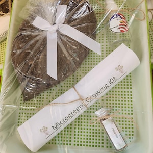 Microgreens Grow Kit - 2 Growing trays, Seed pkg of your choice, Soil, Spray bottle and instructions on how to grow microgreens!!