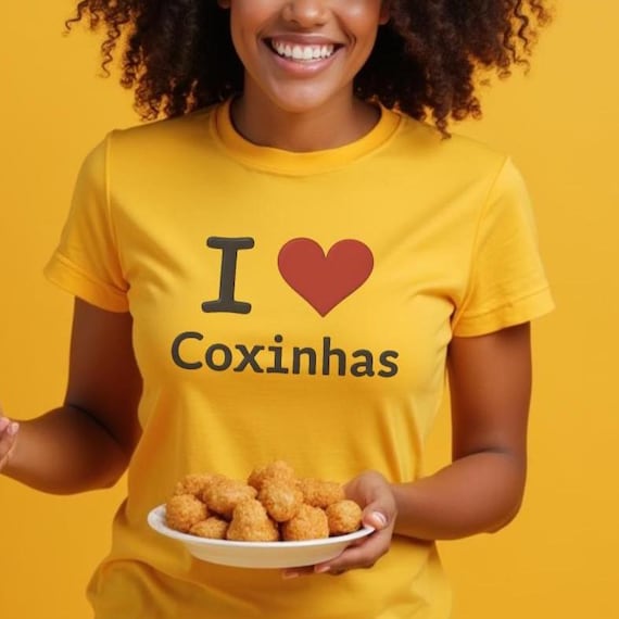 Funny Coxinha Lover T-Shirt: Brazilian Snack Pride Gift