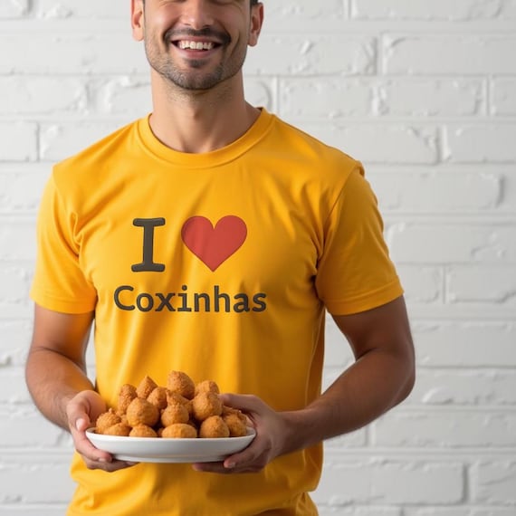 Funny Brazilian Coxinha Lover Shirt | Foodie Tee for Party, BBQ & Feijoada Fans | Snack Pride Gift