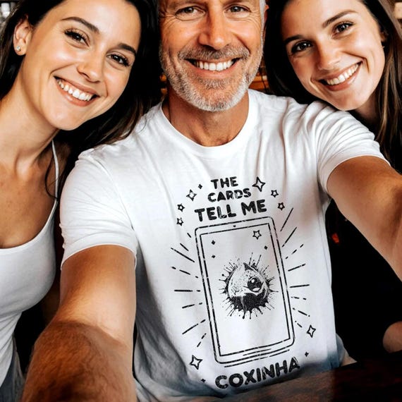 Coxinha Shirt, Funny Brazilian Foodie Tee, Tarot Card Gift