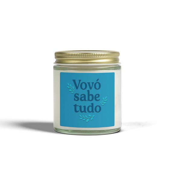 Vovó sabe tudo Candle | Coconut Apricot Wax 4oz