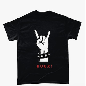 Cool rock horns T-shirt