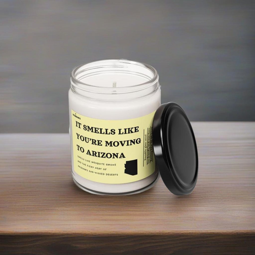 Moving to Arizona Scented Candle 9oz Gift for Moving Away,moving Gift