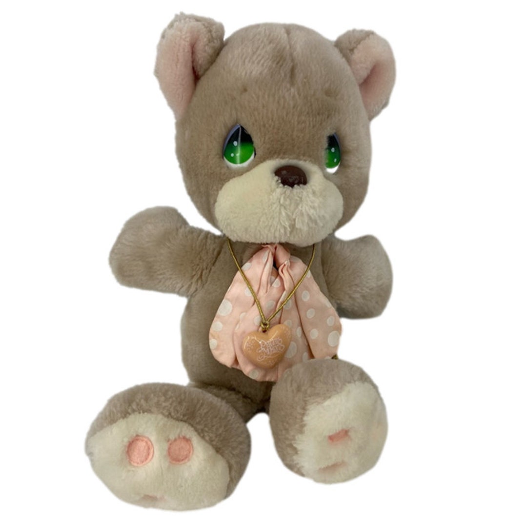Precious Moments Cubby Teddy Bear Plush Locket Applause - Etsy