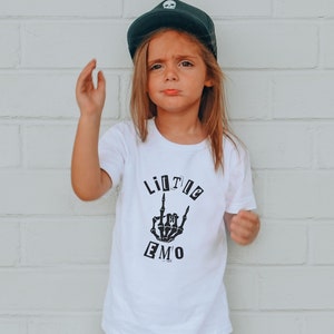 little emo baby shirt, emo kid in training toddler shirt, goth baby gift, emo baby gift, elder emo pregnancy announcement, emo newborn
