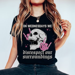 on wednesdays we disrespect our surroundings, elder emo shirt