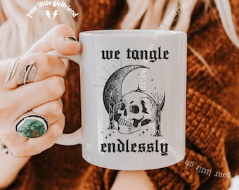 we tangle endlessly 15oz mug, the sky above the earth below, elder emo mug, gift for elder emo