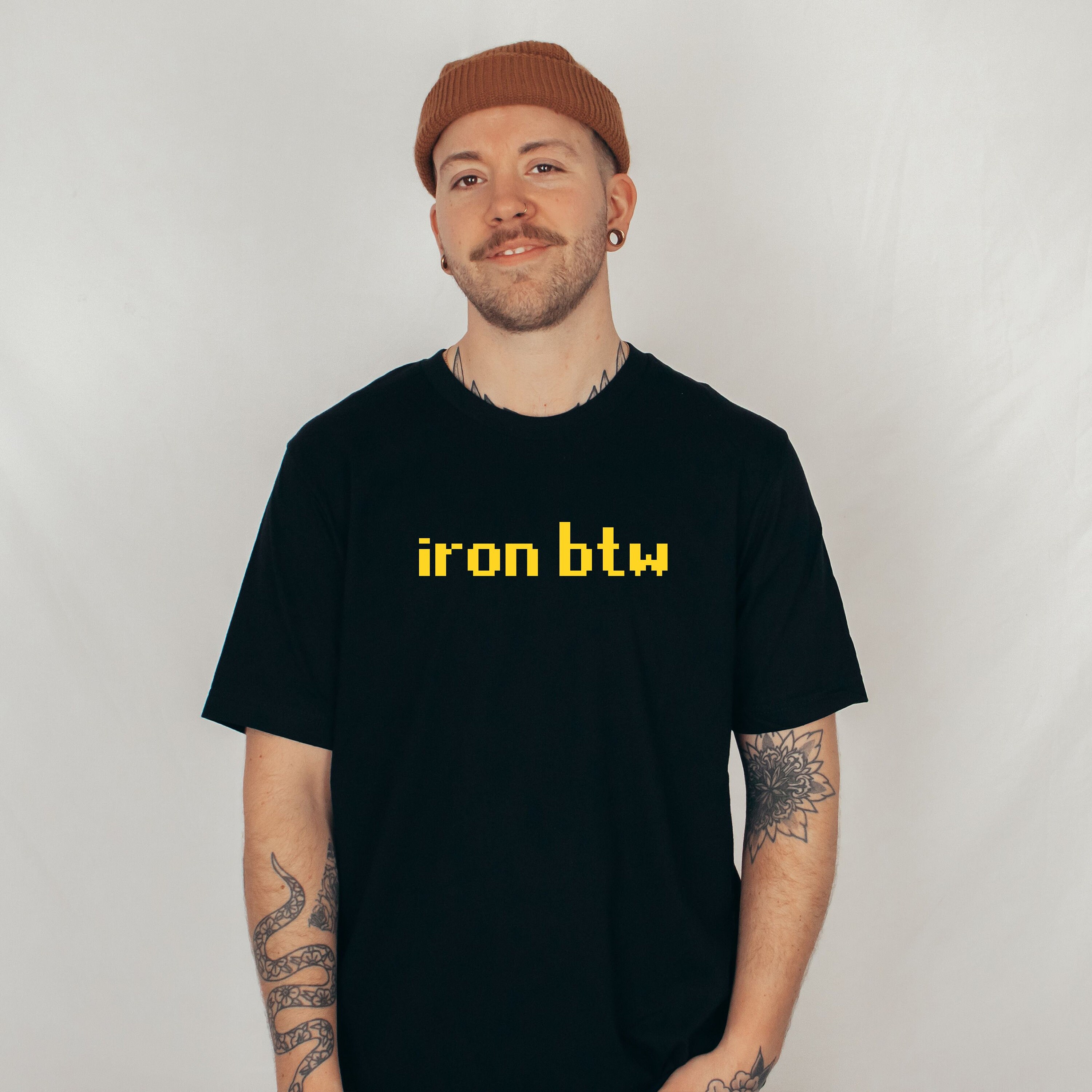 ★RESTANDRECREATION★ RS LOGO STITCH T-SHIRT RSR Retro Badge Series T-Shirt